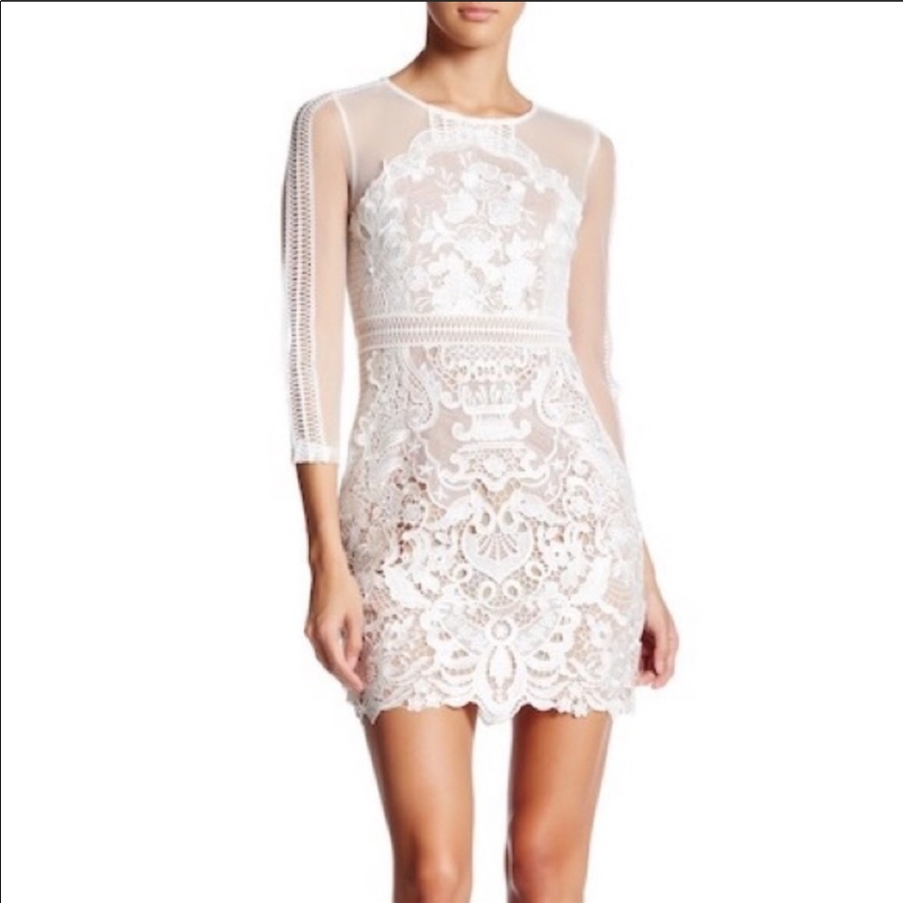L’atise White dress perfect for bridal shower